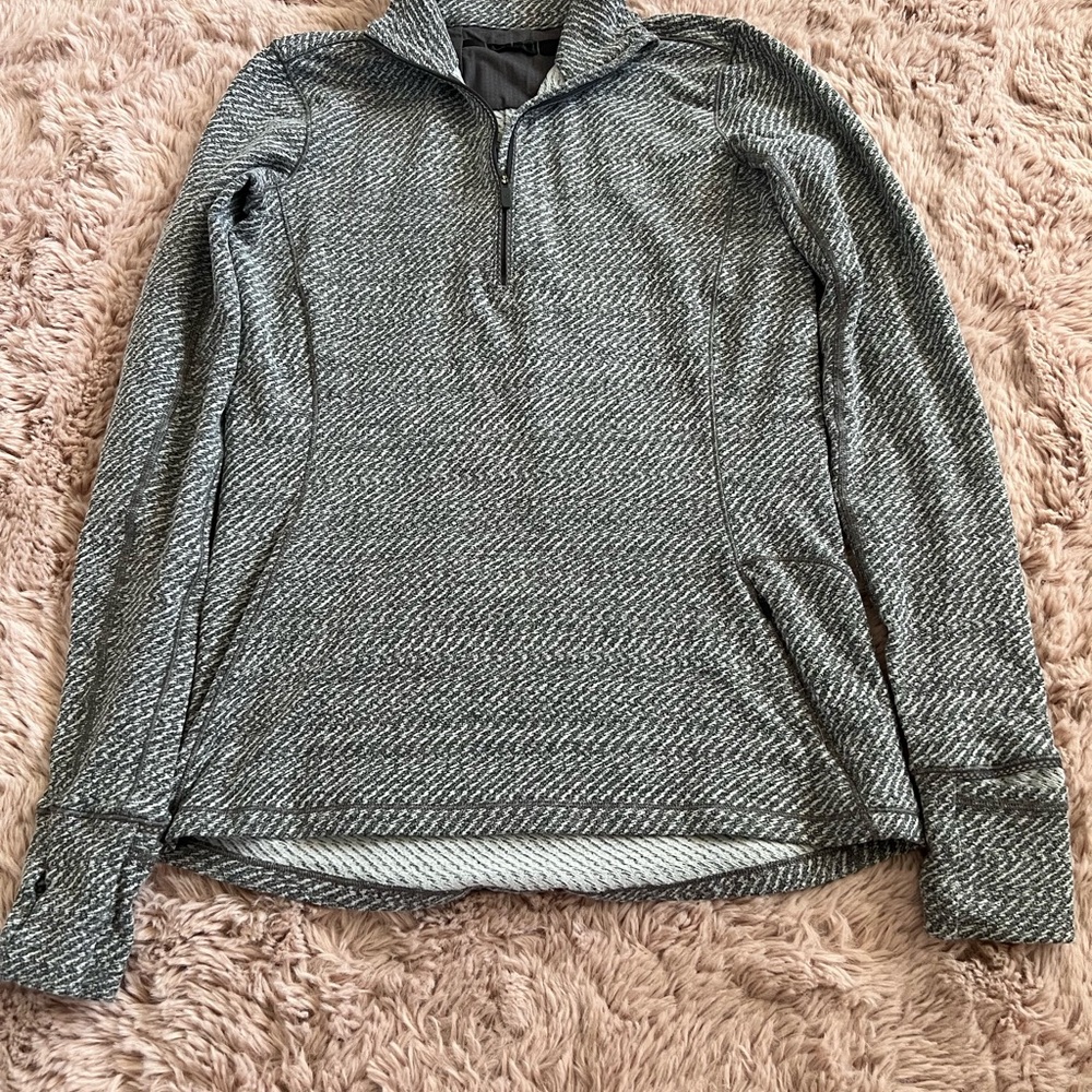 Lululemon Gray Knit Jacket